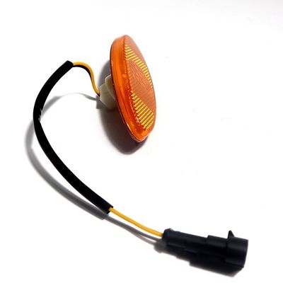 Instalaciones para automóviles HIGER 24V Amber Luces de marcación trasera LED Marcadores laterales para camiones