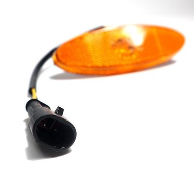 HIGER 2010- LED Amber luces de marcado trasero 24V Marcadores laterales para camiones