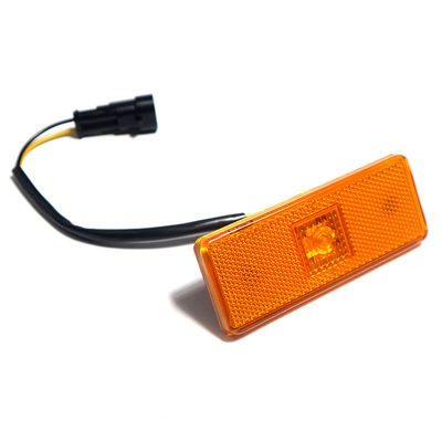 Luz de autobús 24V LED amarilla de indicadores laterales para camiones OE No. 3716-00245