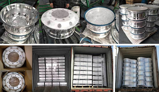 143.1mm PCD Concave Diseño Rueda de aleación de aluminio para Zhongtong Autobús de piezas de repuesto