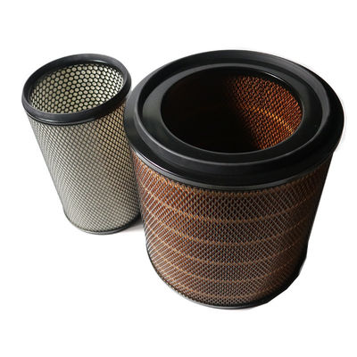 Elemento de filtro de aire del motor diesel de autobús diseñado de manera eficiente para el autobús Golden Dragon Higer