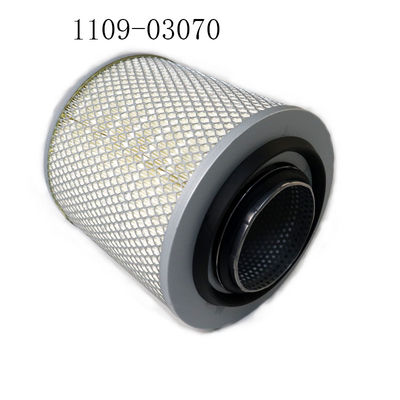 Elemento de filtro de aire del motor diesel del autobús para el autobús King Long OEM Tamaño y propósito