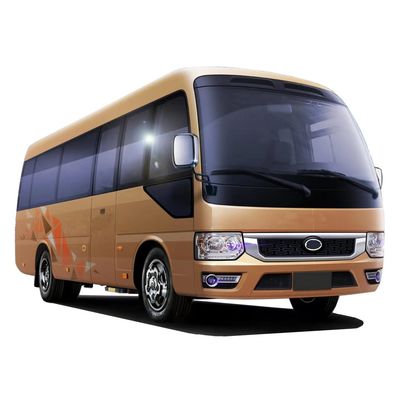 Autobús de lujo diesel de 19 asientos perfecto para autobuses de pasajeros chinos