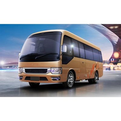 Autobús de lujo diesel de 19 asientos perfecto para autobuses de pasajeros chinos