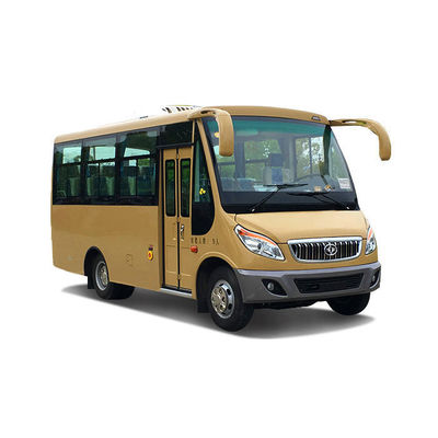 Autobús de pasajeros chino Diesel 14-19 asientos Autobús de cabeza larga con transmisión manual