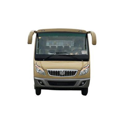 Autobús de pasajeros chino Diesel 14-19 asientos Autobús de cabeza larga con transmisión manual