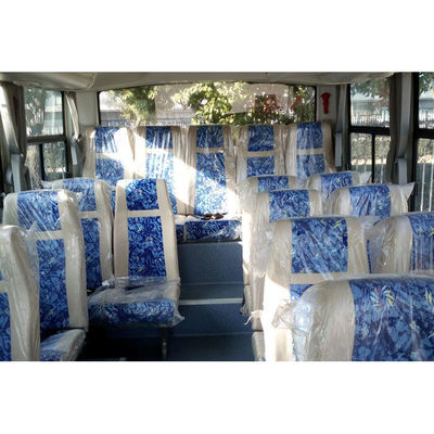 Autobús de pasajeros chino Diesel 14-19 asientos Autobús de cabeza larga con transmisión manual