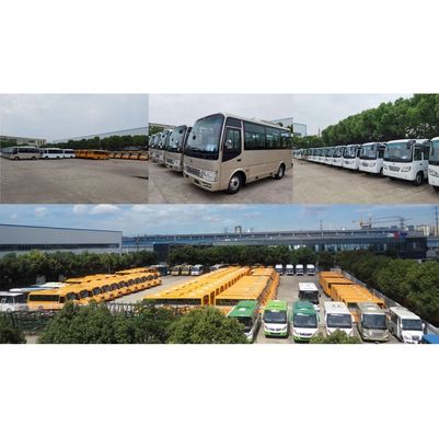 Autobús de montaña rusa 6.9M Euro 4 con 22-26 asientos y 6-8L de capacidad del motor en color personalizado