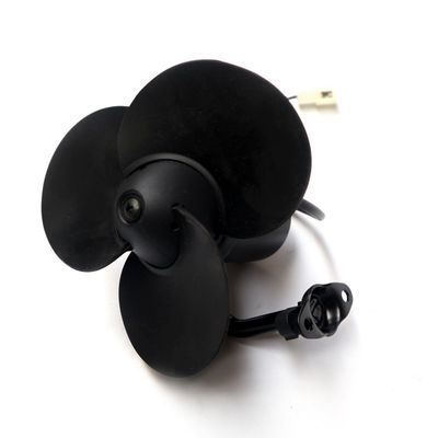 2010- Accesorios de autobús de plástico de velocidad única de polo largo conductor negro ventilador para el autobús KING LONG