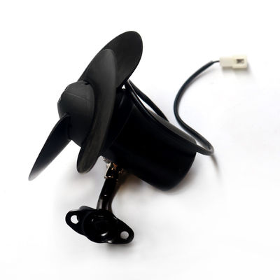 2010- Accesorios de autobús de plástico de velocidad única de polo largo conductor negro ventilador para el autobús KING LONG