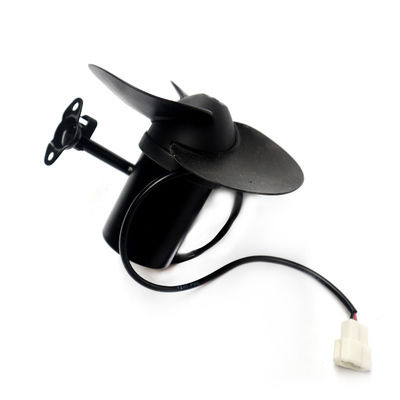 2010- Accesorios de autobús de plástico de velocidad única de polo largo conductor negro ventilador para el autobús KING LONG