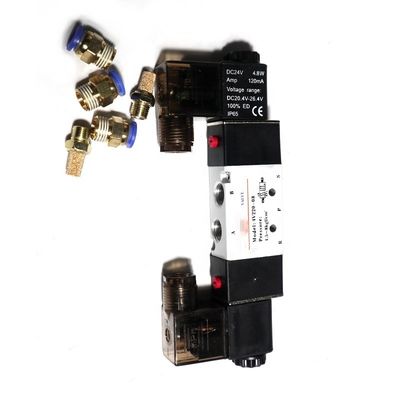 Actualice su autobús Higer con la válvula de solenoide del cilindro de la puerta de pasajeros del autobús 4V220-08