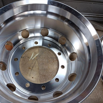 Reemplazar/reparar las piezas del autobús 9.0 * 22.5 Aluminio de aleación de la rueda del borde para el autobús Zhongtong 98mm PCD