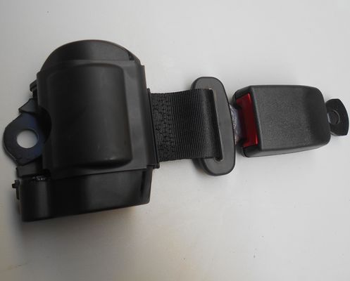 HAISE CLASSIC Cinturón de seguridad negro retráctil de dos puntos muy delgado para piezas de autobuses Golden Dragon