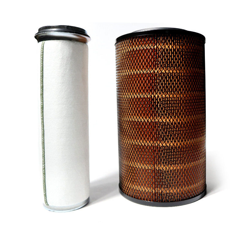 Elemento de filtro de aire de autobús de tamaño estándar 1132-00048 para el autobús Golden Dragon