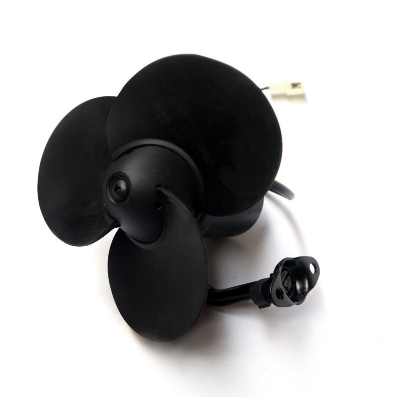 2010- Accesorios de autobús de plástico de velocidad única de polo largo conductor negro ventilador para el autobús KING LONG
