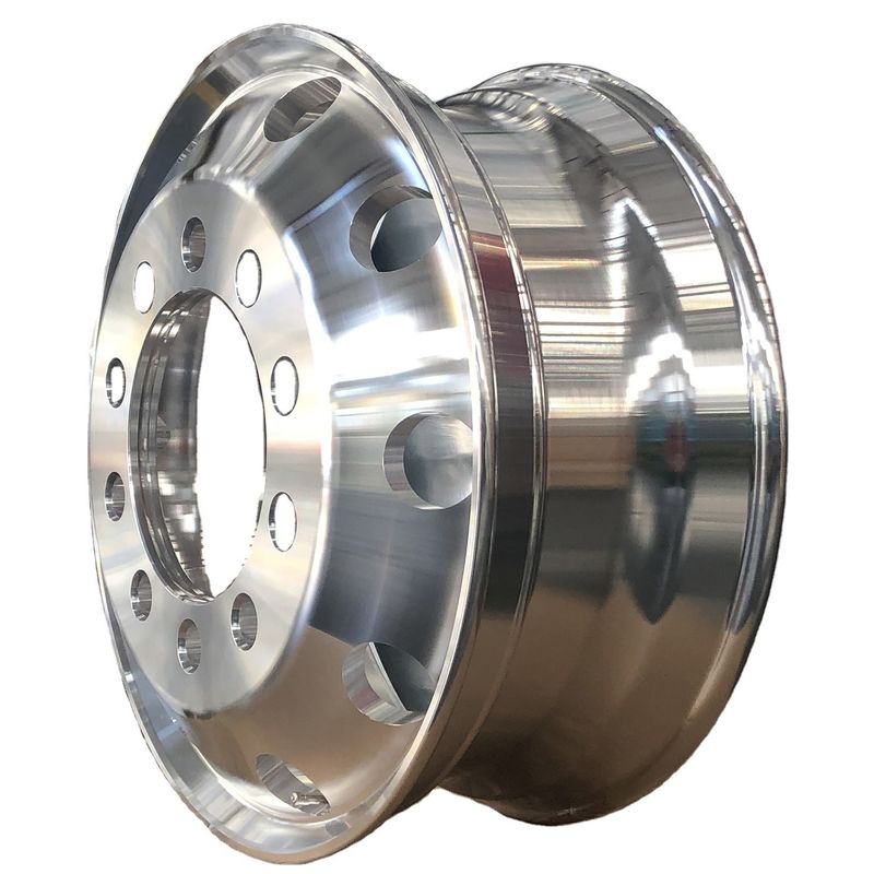 Reemplazar/reparar las piezas del autobús 9.0 * 22.5 Aluminio de aleación de la rueda del borde para el autobús Zhongtong 98mm PCD